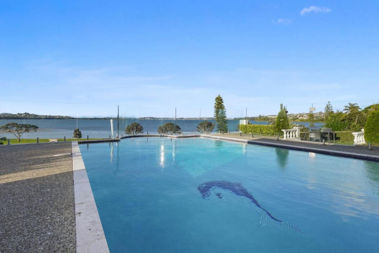 Magnificent Beachfront Mansion - Pool - Fireplace Окленд Экстерьер фото